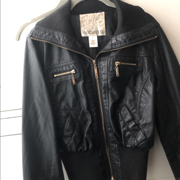 arden b leather jacket